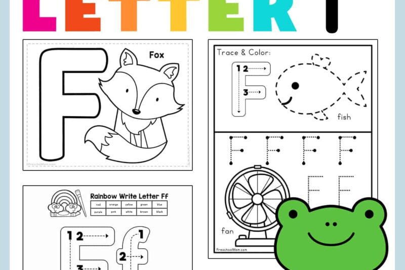 Free Printable Letter F Worksheets Pdf