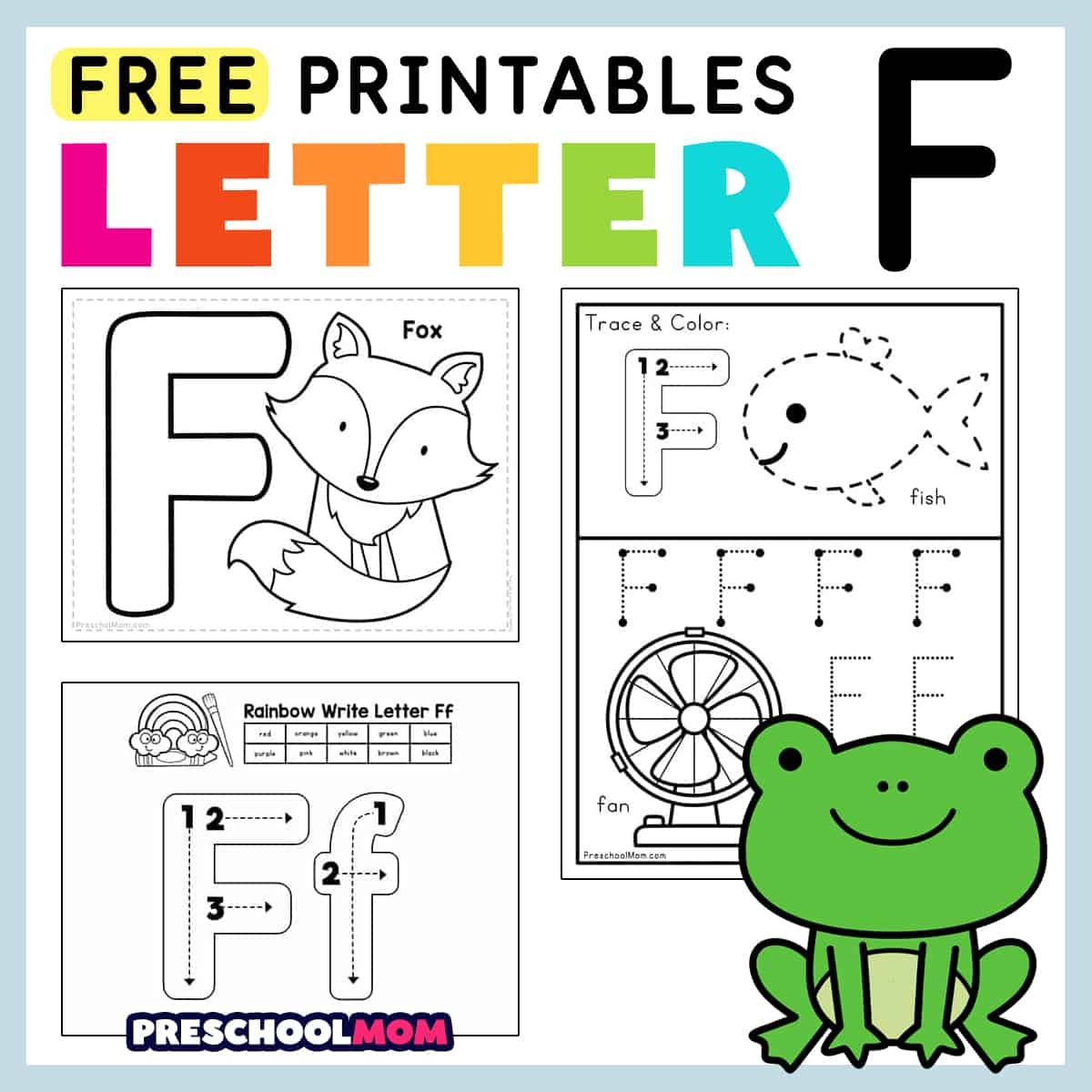 Letter F Preschool Printables Preschool Mom