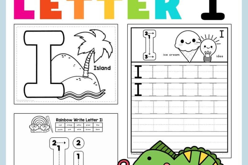 Printable Practice Letters For Preschoolers