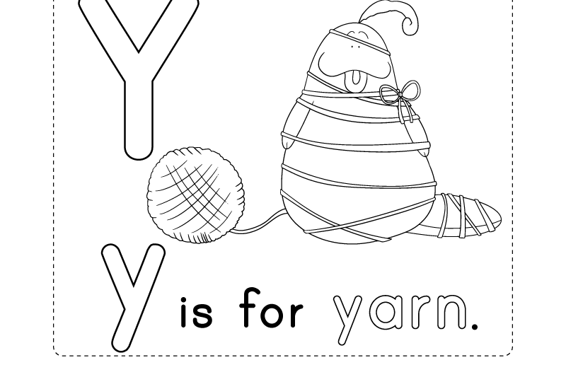 Letter Y Preschool Printables