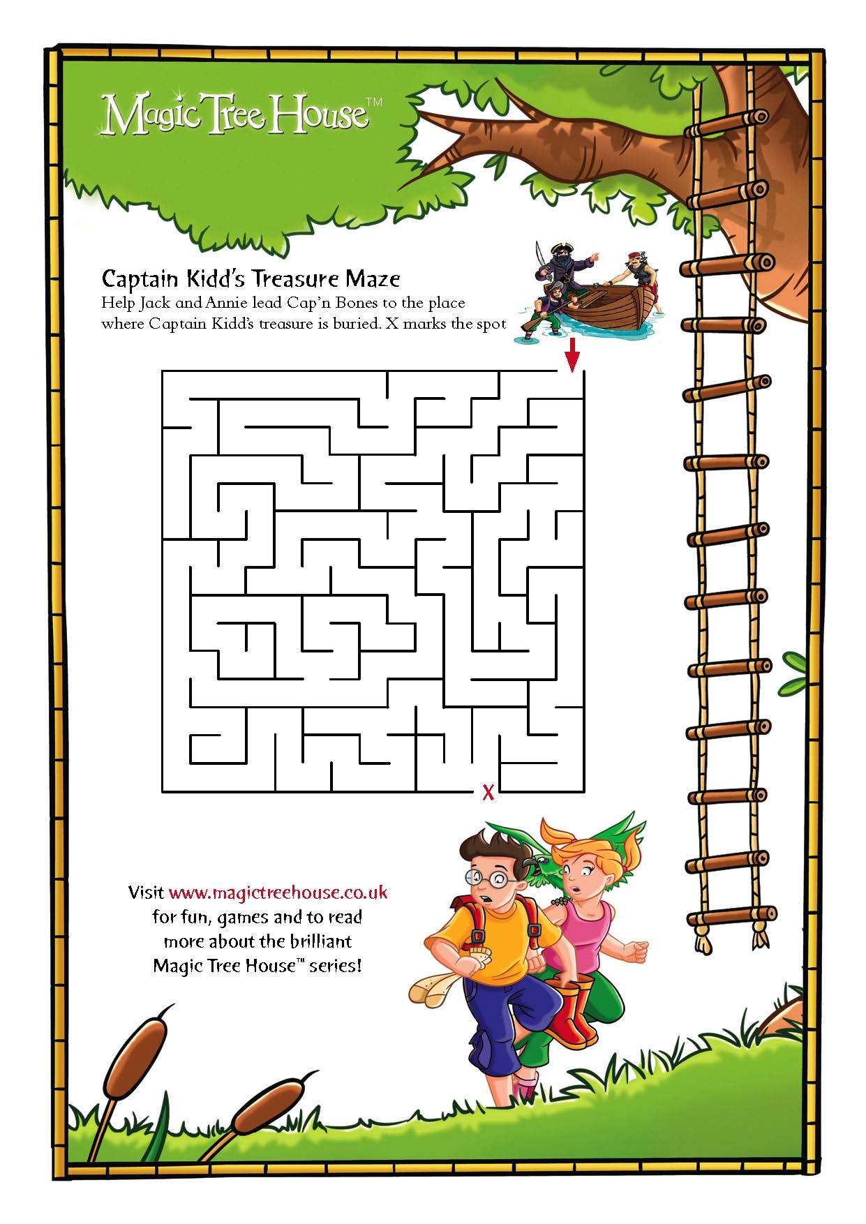 Magic Tree House Maze Scholastic Kids Club Magic Tree House Maze Scholastic Kids Club