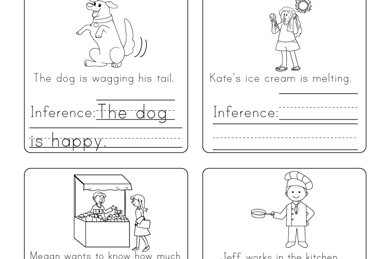 Inference Practice Worksheet Free Printable