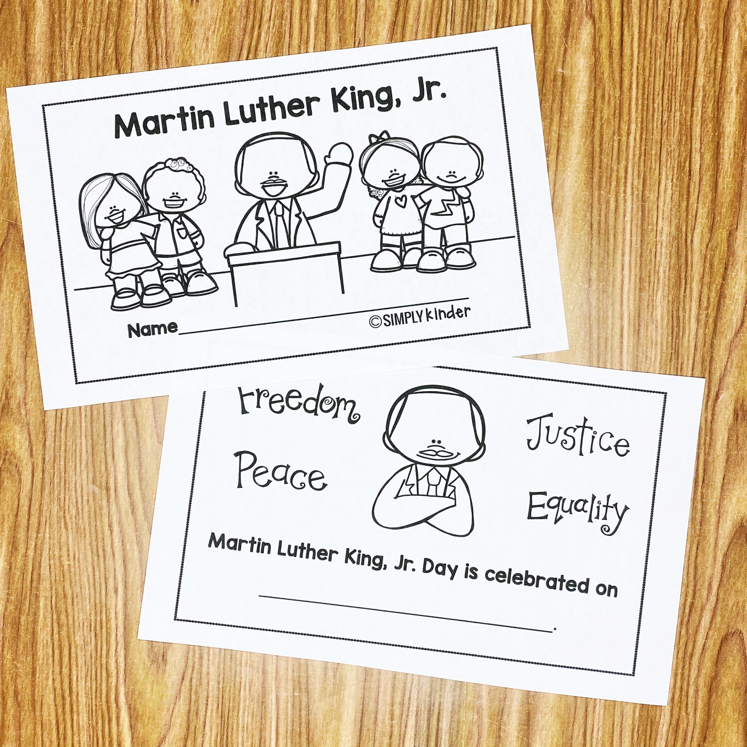 Martin Luther King Jr Free Reader Simply Kinder Martin Luther King Jr Free Reader Simply Kinder