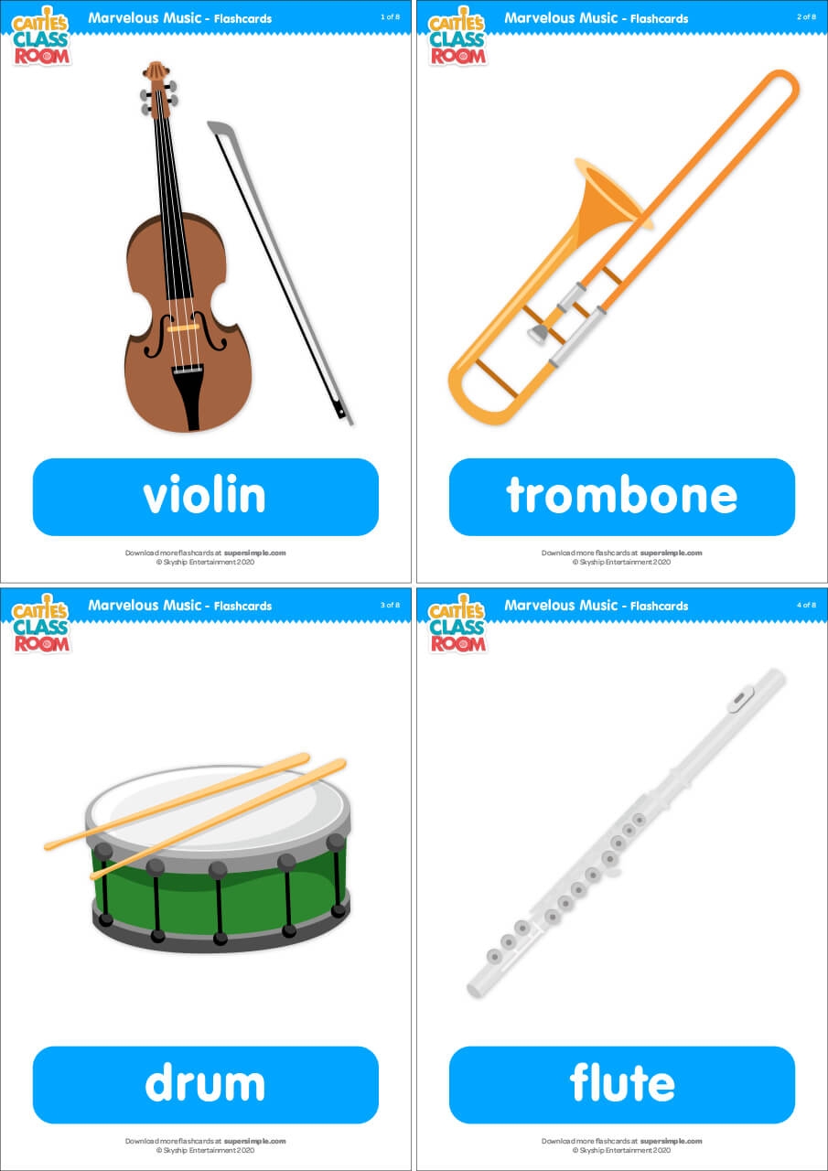 Marvelous Music Flashcards Super Simple Marvelous Music Flashcards Super Simple