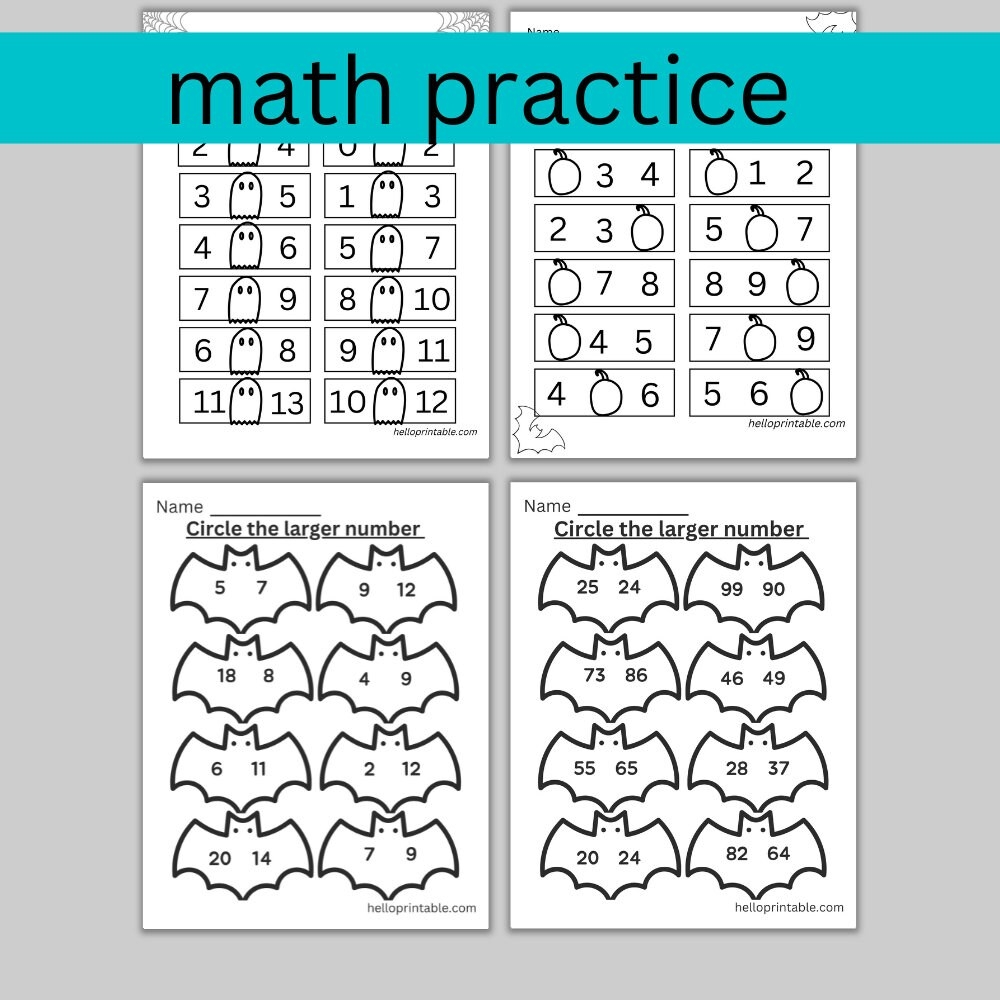 Bat Math Worksheets Kindergarten Bat Math Worksheets Kindergarten