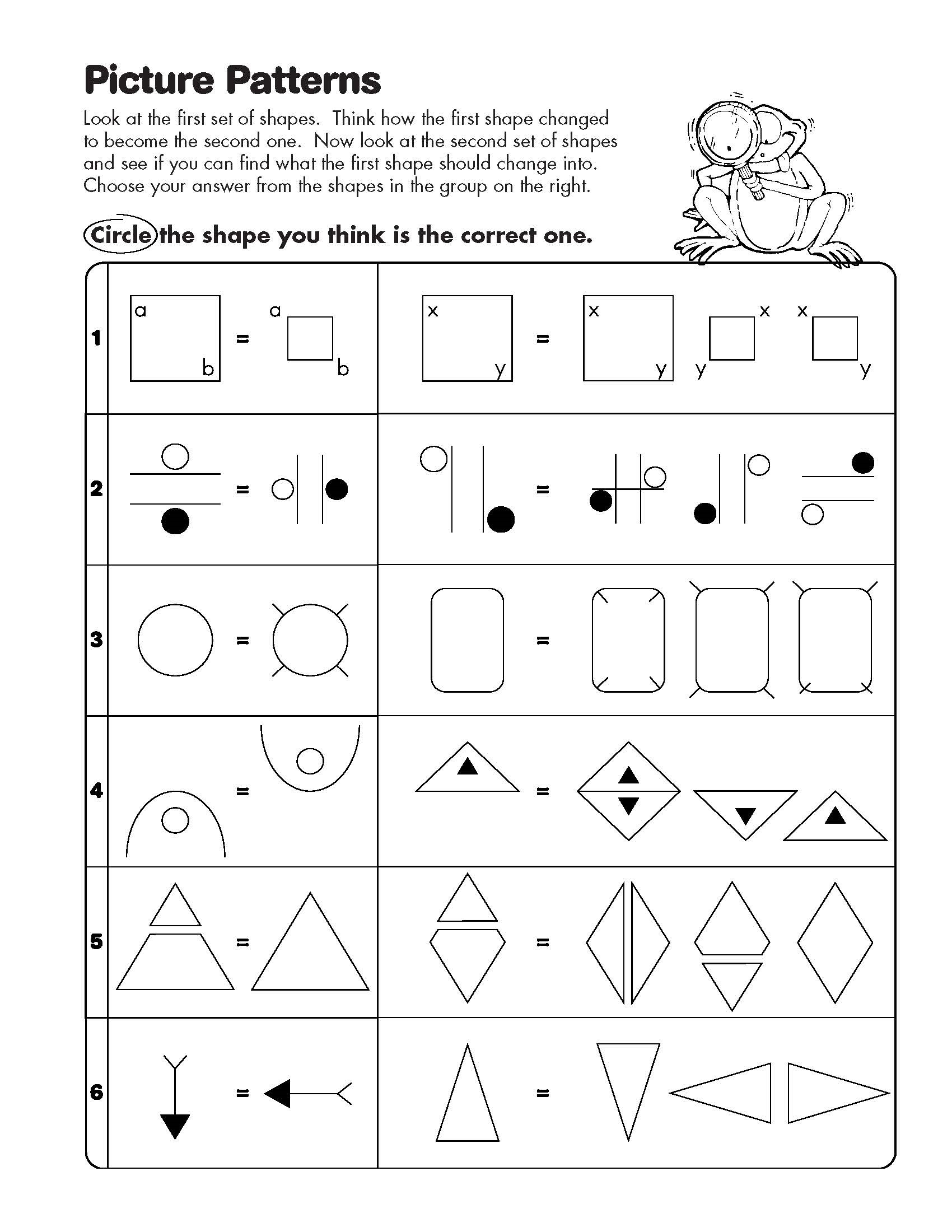 Math Analogies Worksheets Activity Shelter Math Analogies Worksheets Activity Shelter