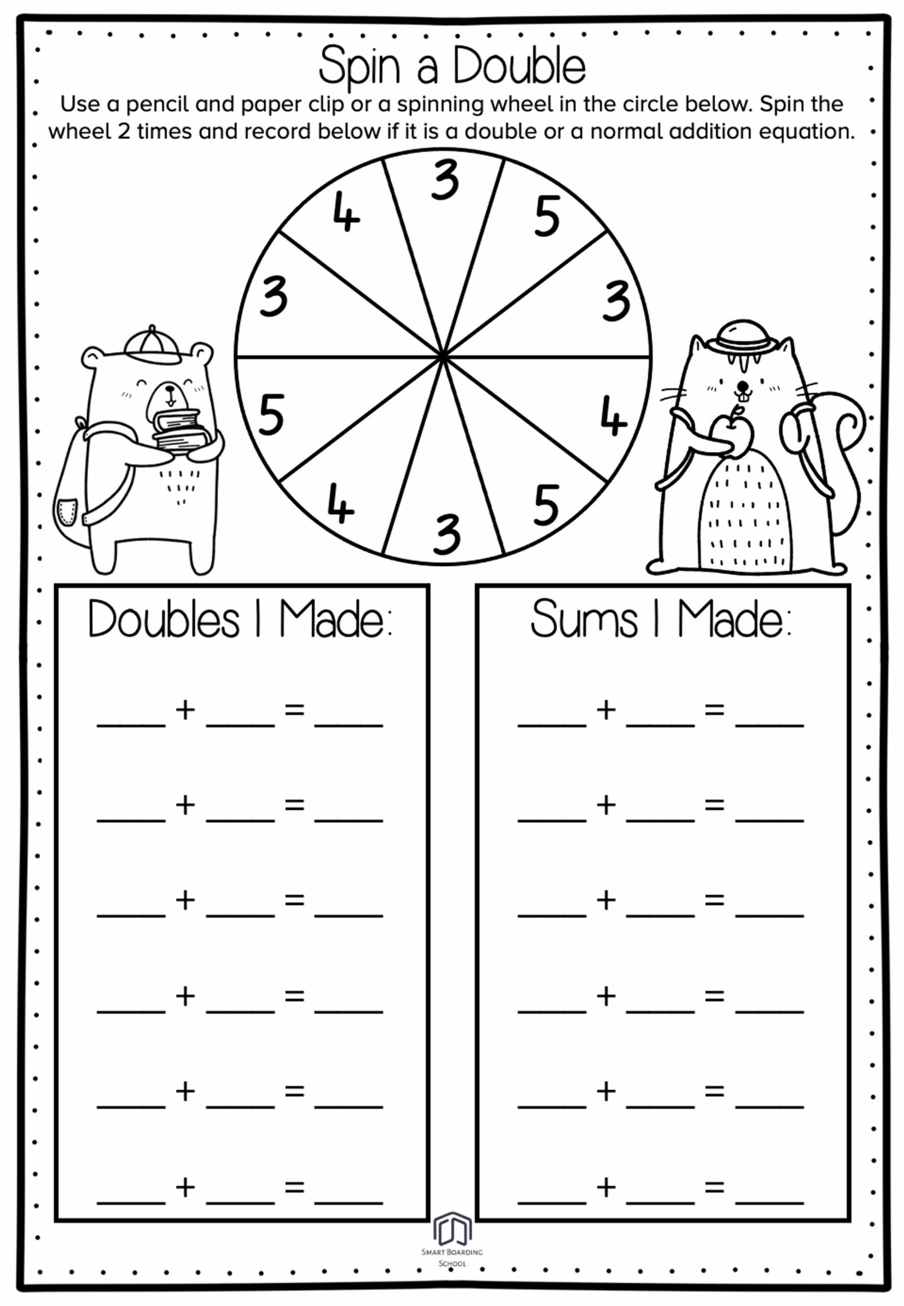 Maths Activity Sheets Year 2