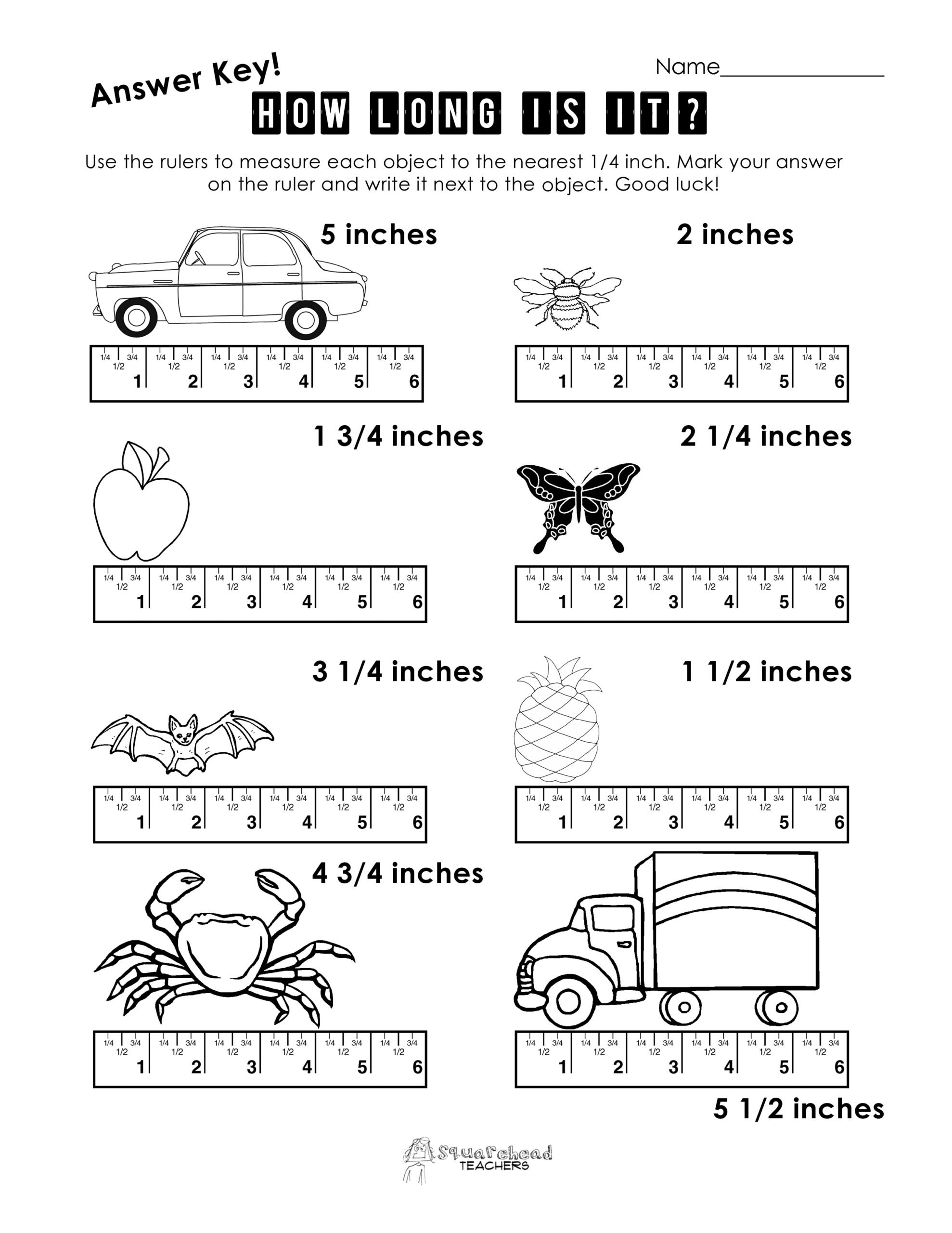 Measurement Practice 1 Squarehead Teachers Worksheets Library Measurement Practice 1 Squarehead Teachers Worksheets Library