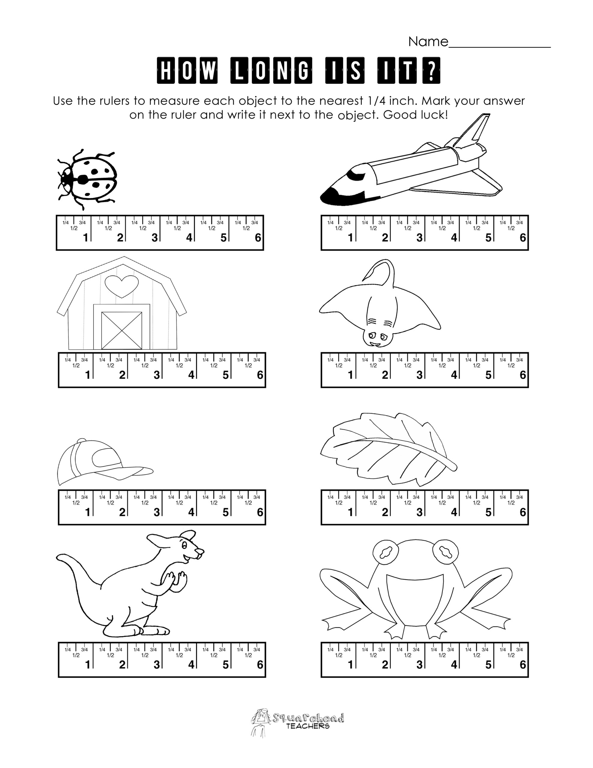 Measurement Practice 3 Squarehead Teachers Worksheets Library Measurement Practice 3 Squarehead Teachers Worksheets Library