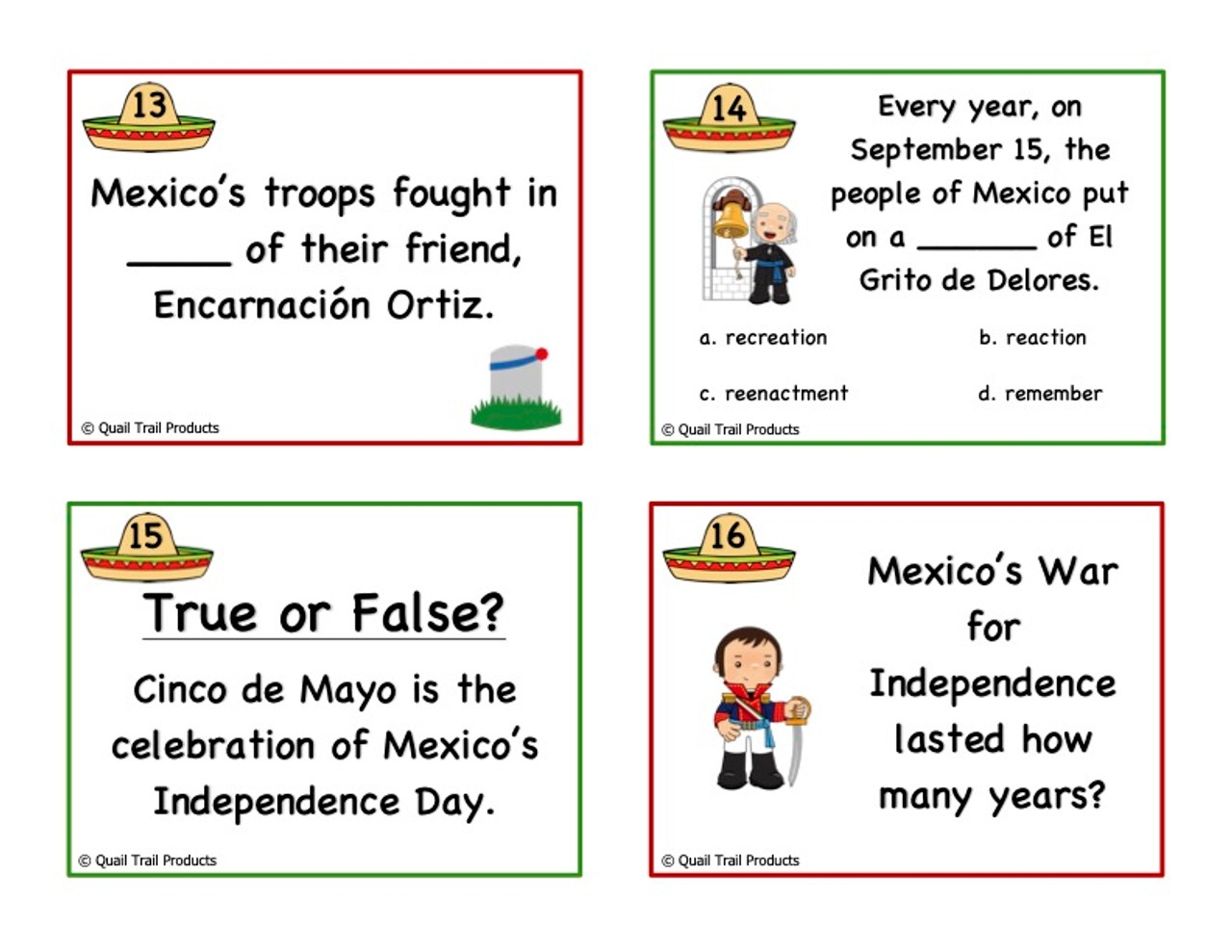 Mexican Independence Day Worksheets And Activities Worksheets Library