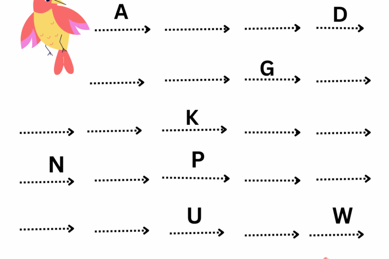 Alphabet A To Z Worksheets