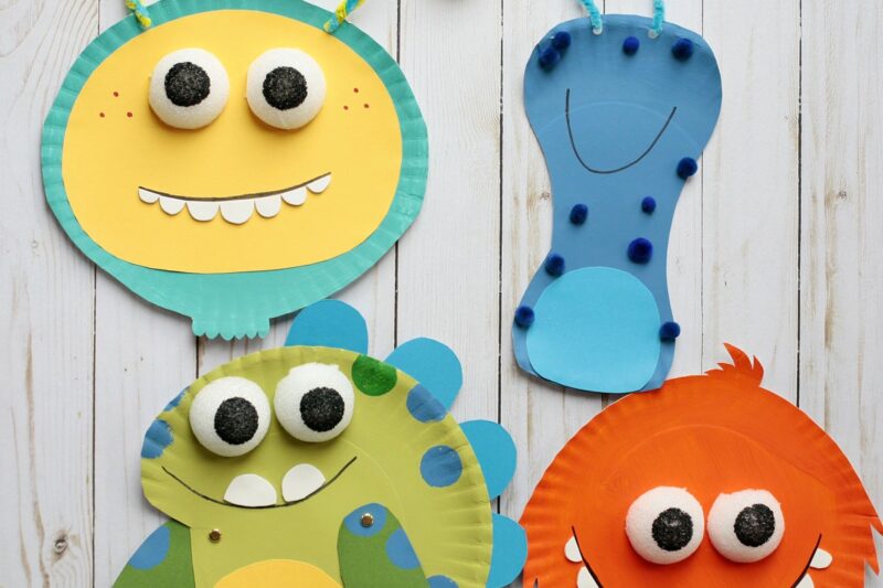 Easy Preschool Monster Crafts Printable
