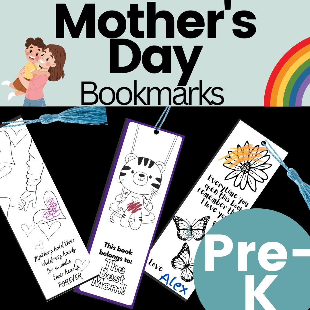 Printable Bookmarks For Preschoolers