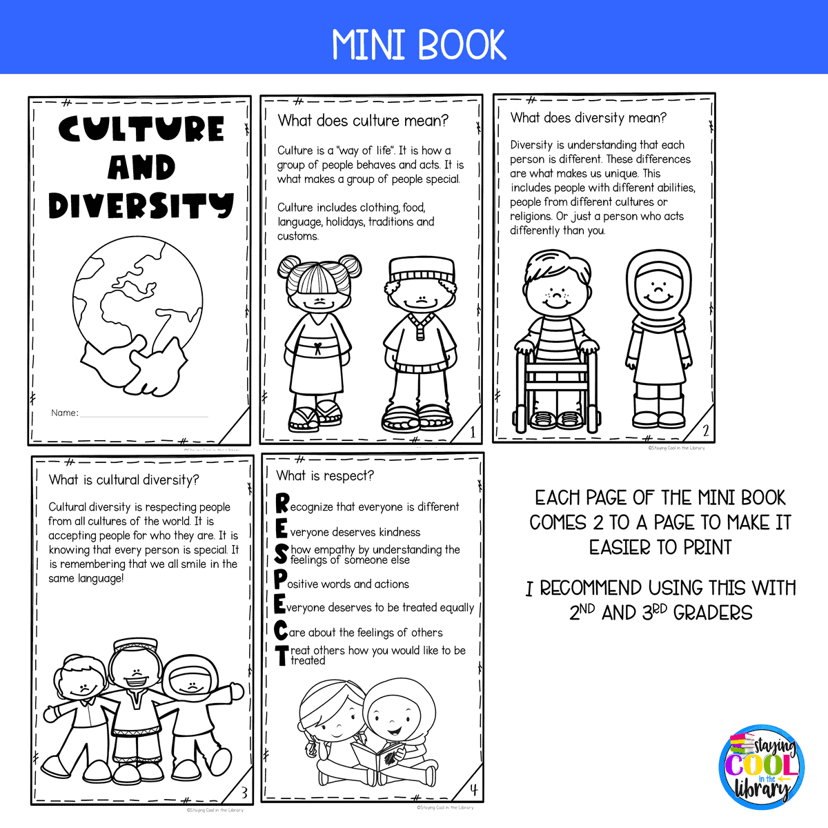 Multicultural And Diversity Reading Activities Print And Digital