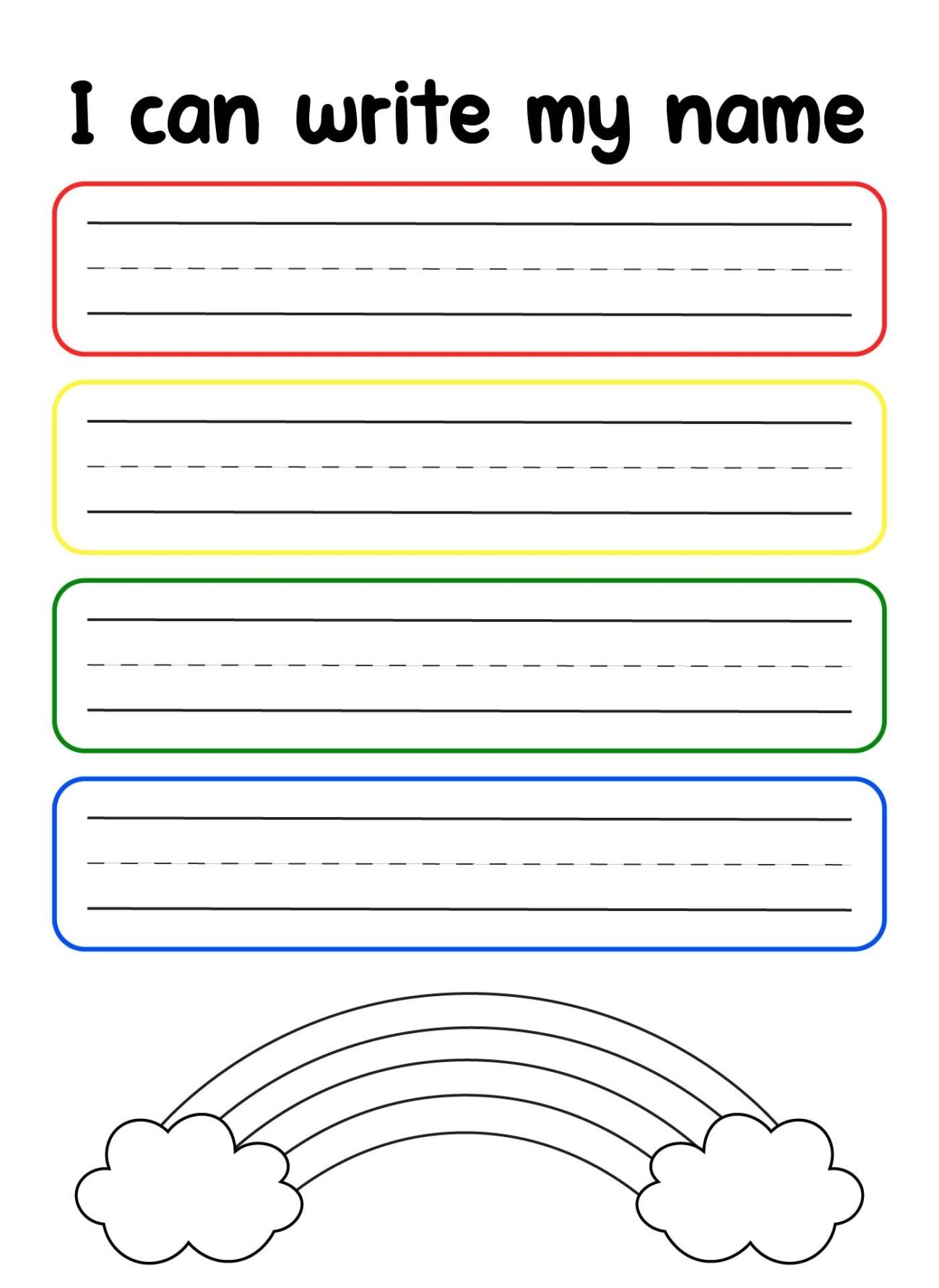 My Name Tracing Worksheets 10 Free PDF Printables Printablee