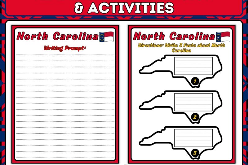 North Carolina Reading Comprehension Worksheets