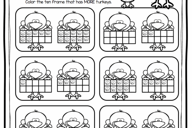 Free November Worksheets For Kindergarten