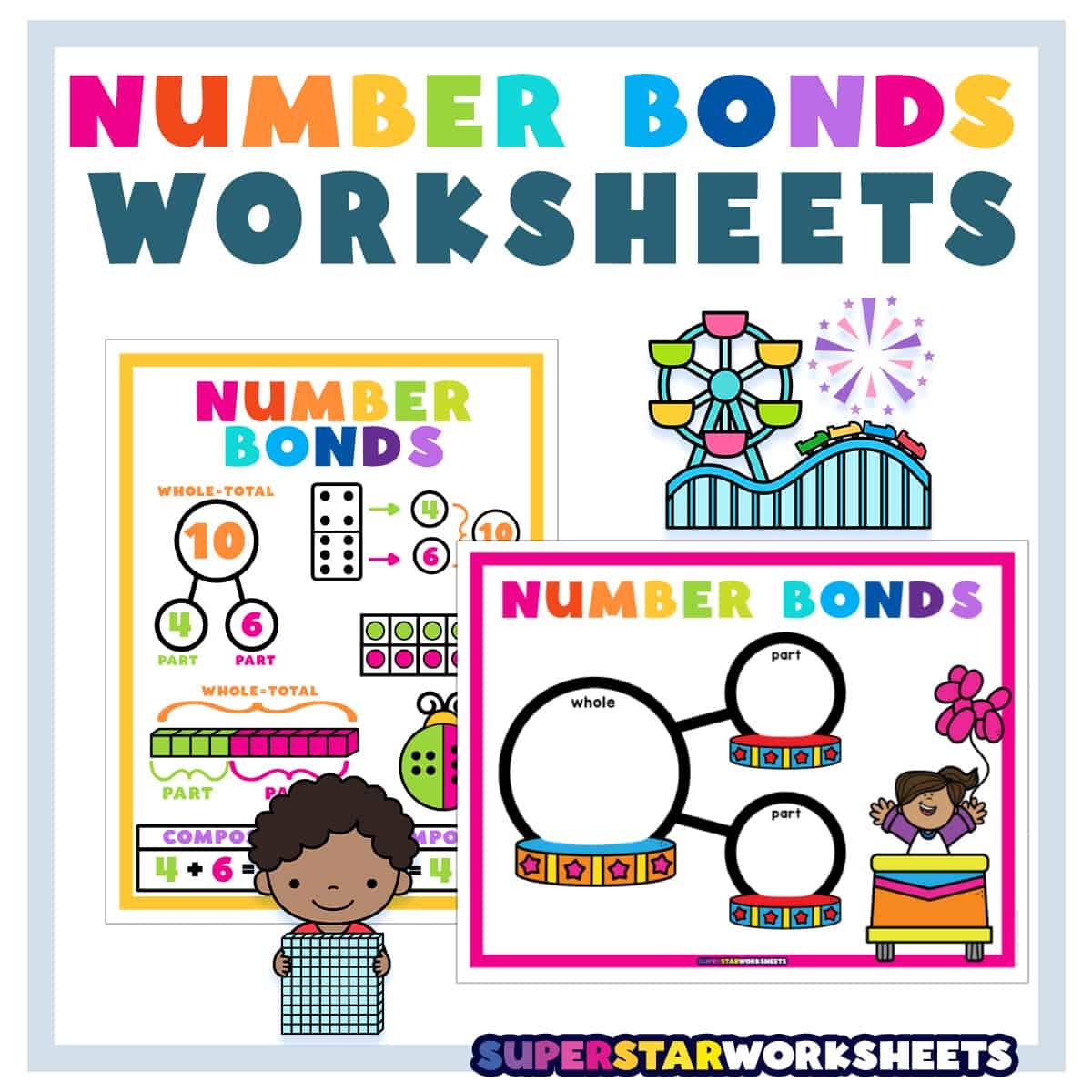 Number Bonds Worksheets Superstar Worksheets Number Bonds Worksheets Superstar Worksheets
