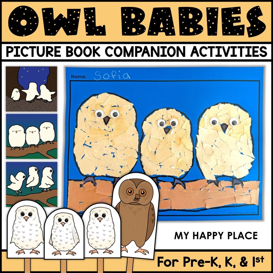 Owl Babies Activities For Preschool And Kindergarten