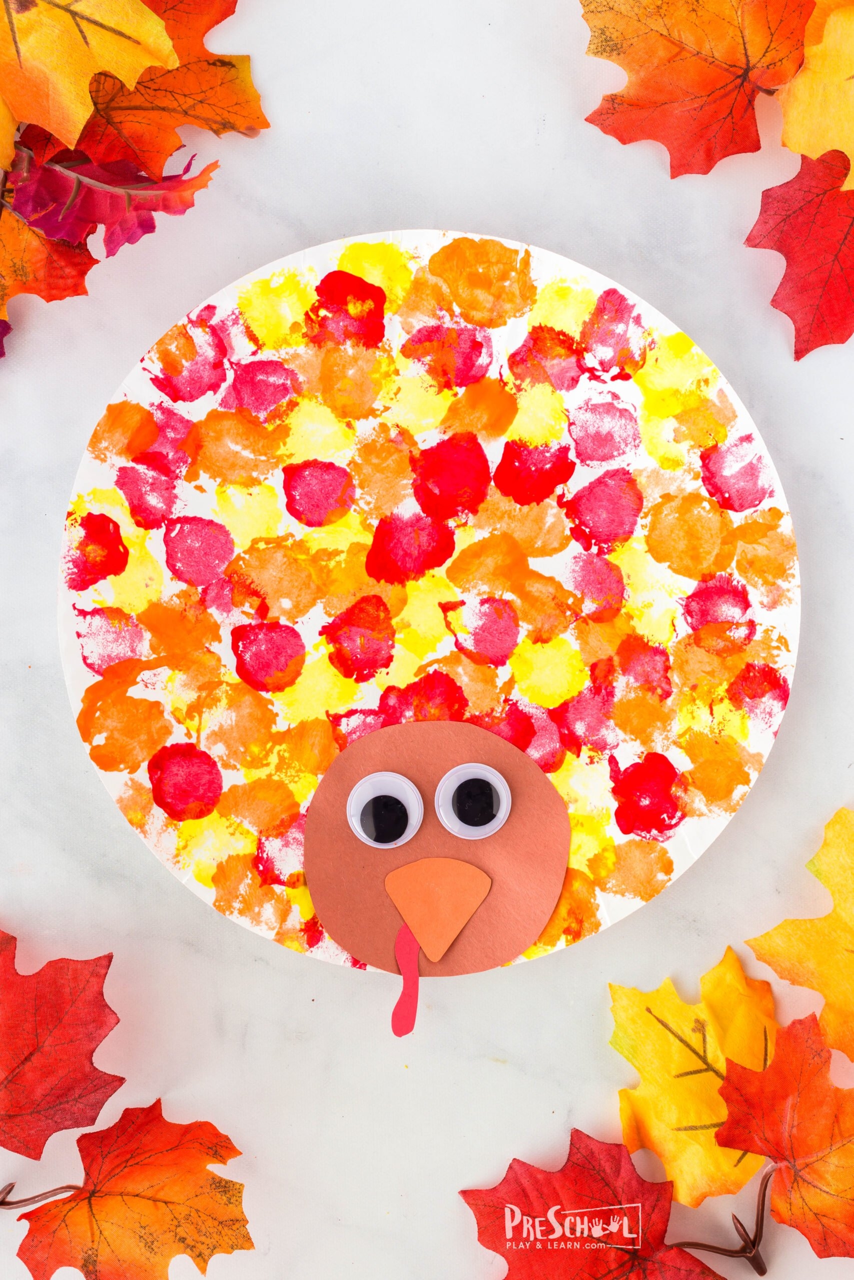 Paper Plate Fall Turkey Craft For Preschoolers In November Paper Plate Fall Turkey Craft For Preschoolers In November