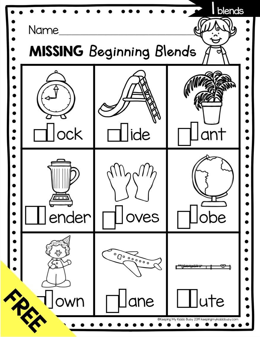 Phonics Worksheets R Family Blends Worksheets Library