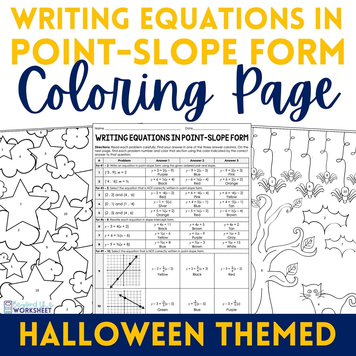 Point slope Form Worksheet Live Worksheets Worksheets Library