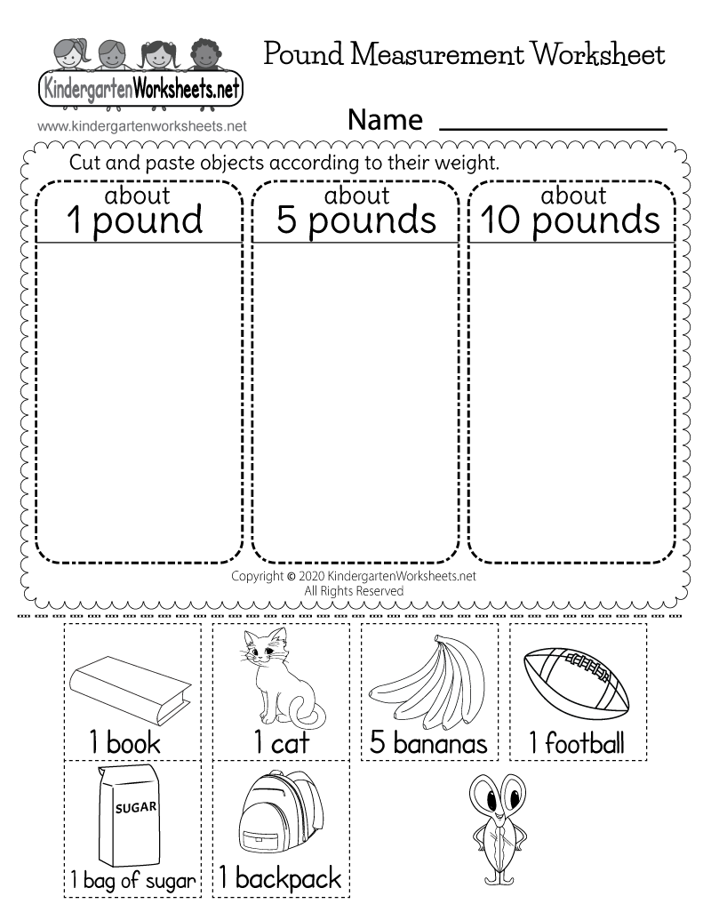 Pound Measurement Worksheet Free Printable Digital U0026 PDF