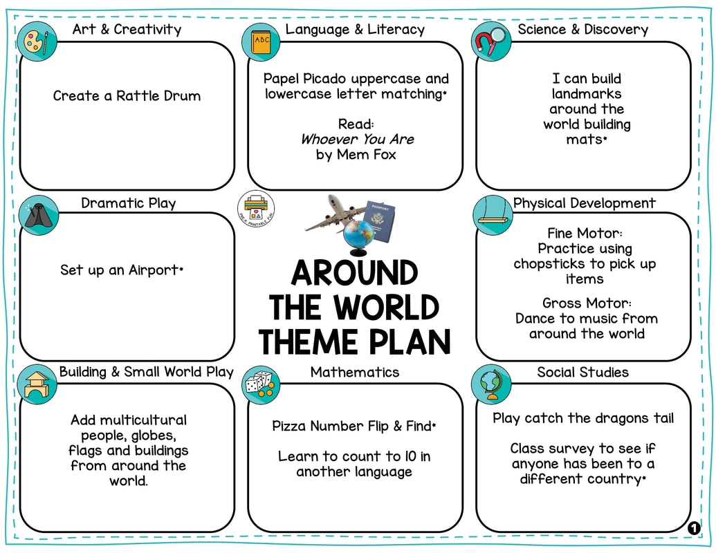 Culture And Diversity Free Printables Preschool