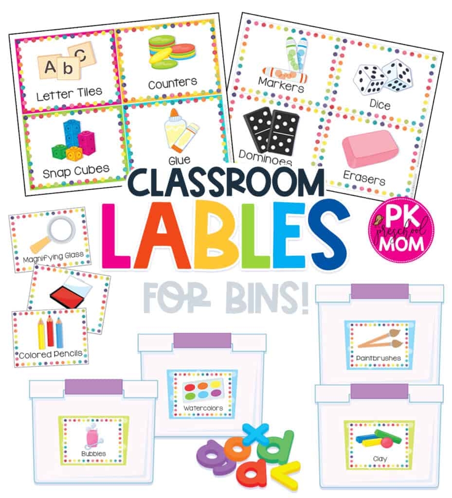 Preschool Classroom Printables Preschool Mom