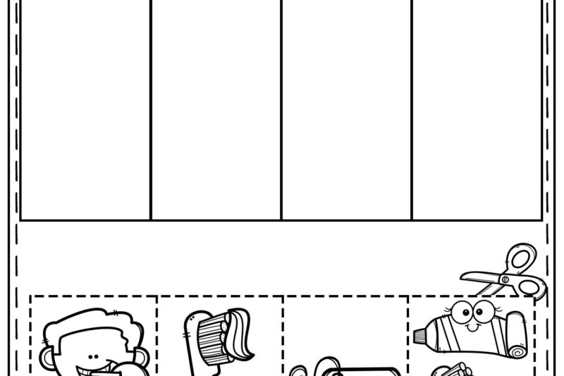 Preschool Dental Health Printable Book