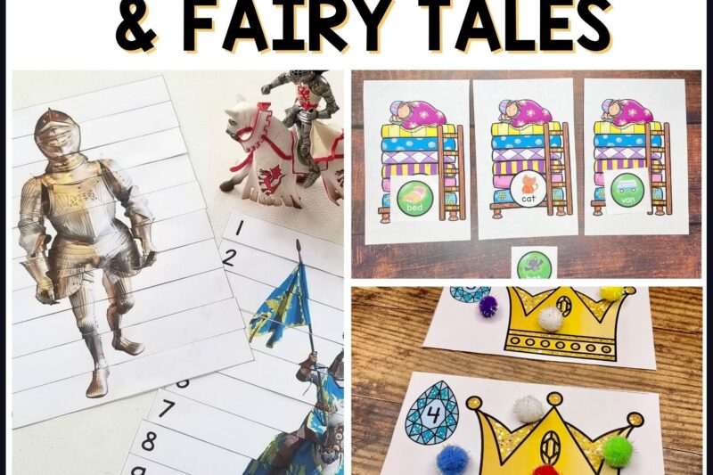 Free Kindergarten Worksheets With Medieval Themes