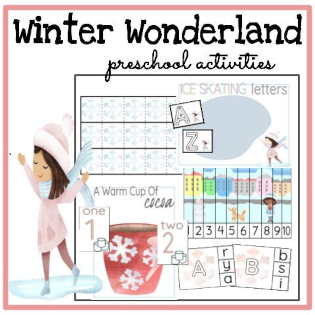 Preschool Winter Wonderland Activities Preschool Printable 