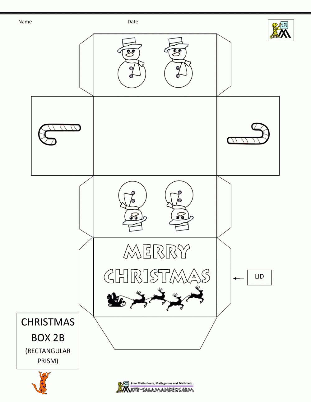 Printable Christmas Crafts For Kids