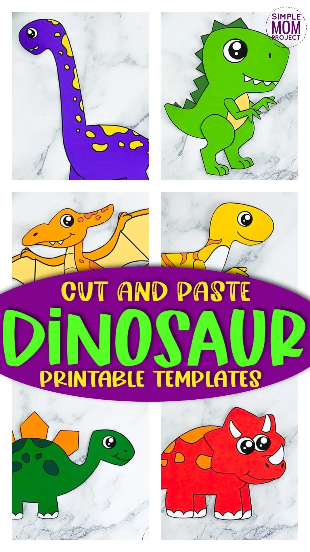Free Printable Dinosaur Crafts For Preschoolers Free Printable Dinosaur Crafts For Preschoolers