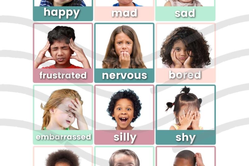 Emotion Faces For Preschoolers Pdf Printable