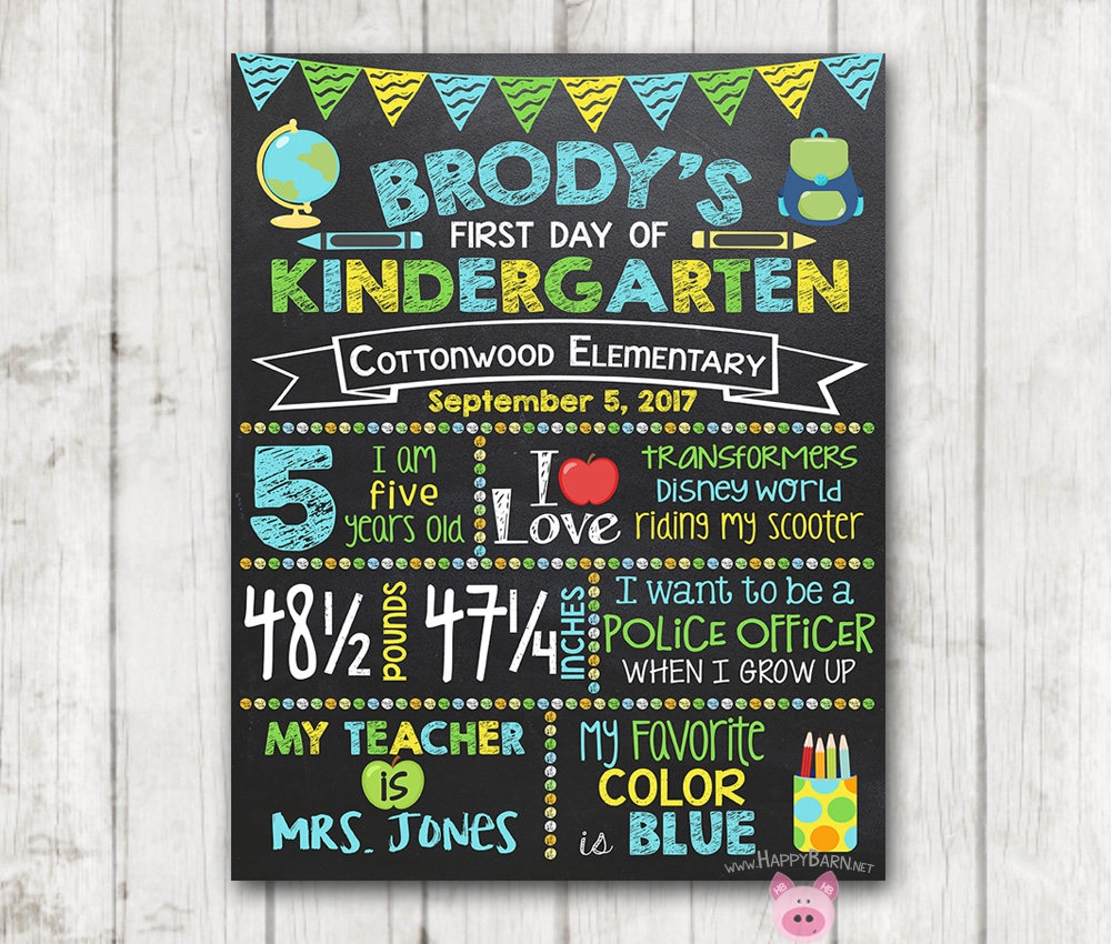 Printable First Day Of School Sign Boy First Day Of Preschool Chalkboard Sign Happy Barn Printable First Day Of School Sign Boy First Day Of Preschool Chalkboard Sign Happy Barn