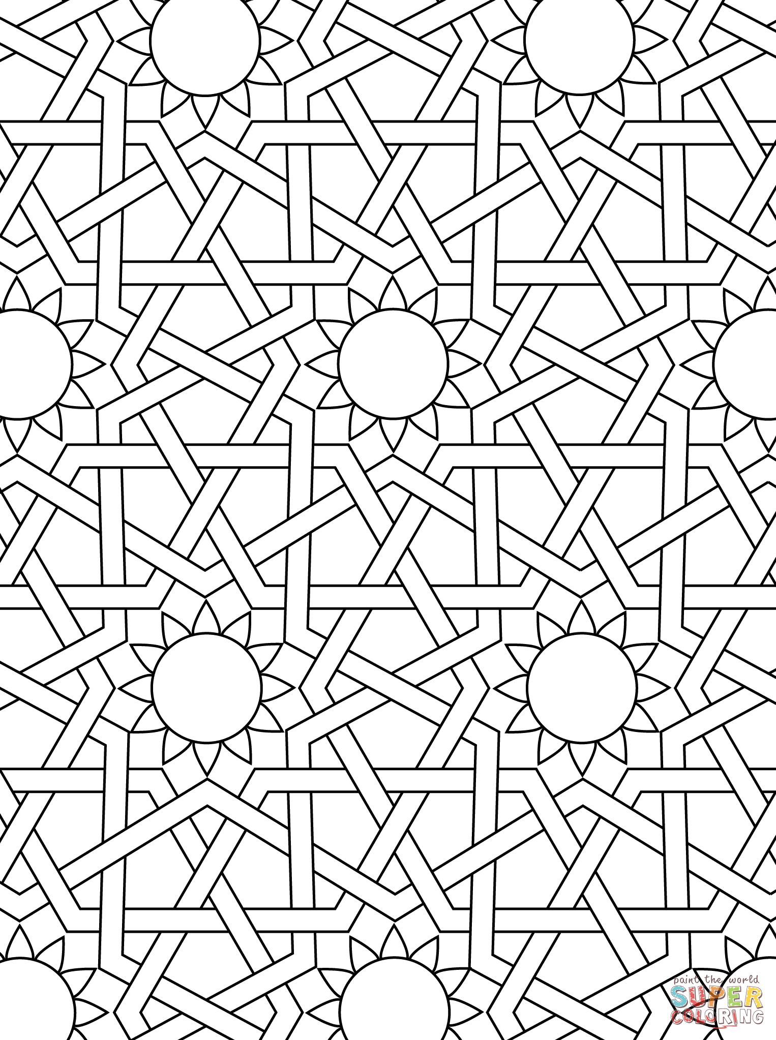 Free Printable Islamic Coloring Worksheets