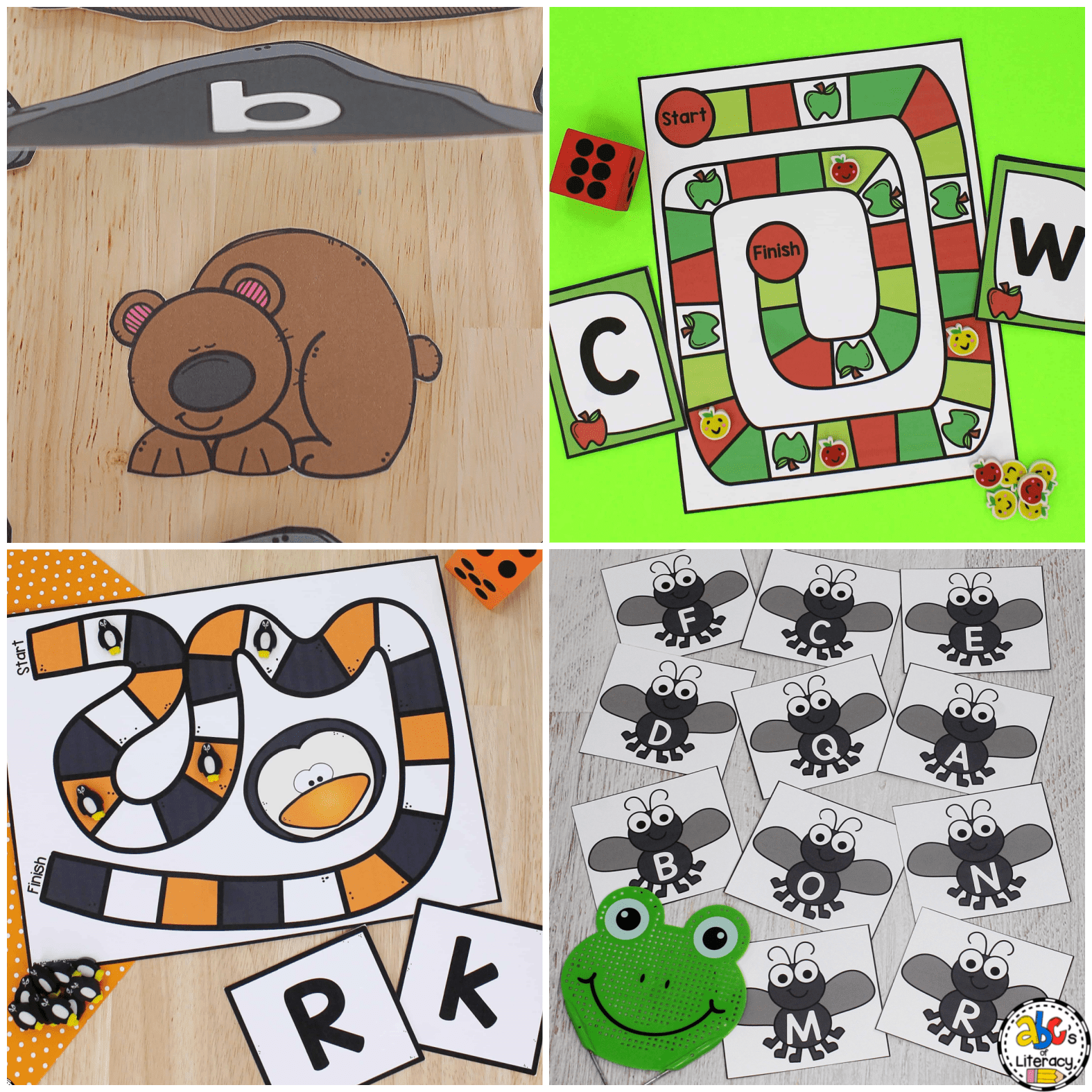 Letter Recognition Games For Preschoolers Printable