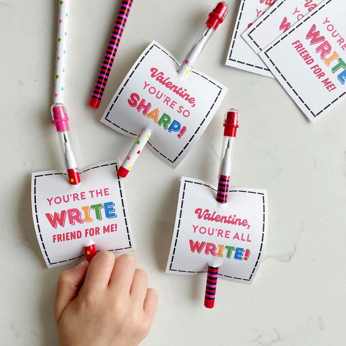 Printable Valentine Cards For Preschool
