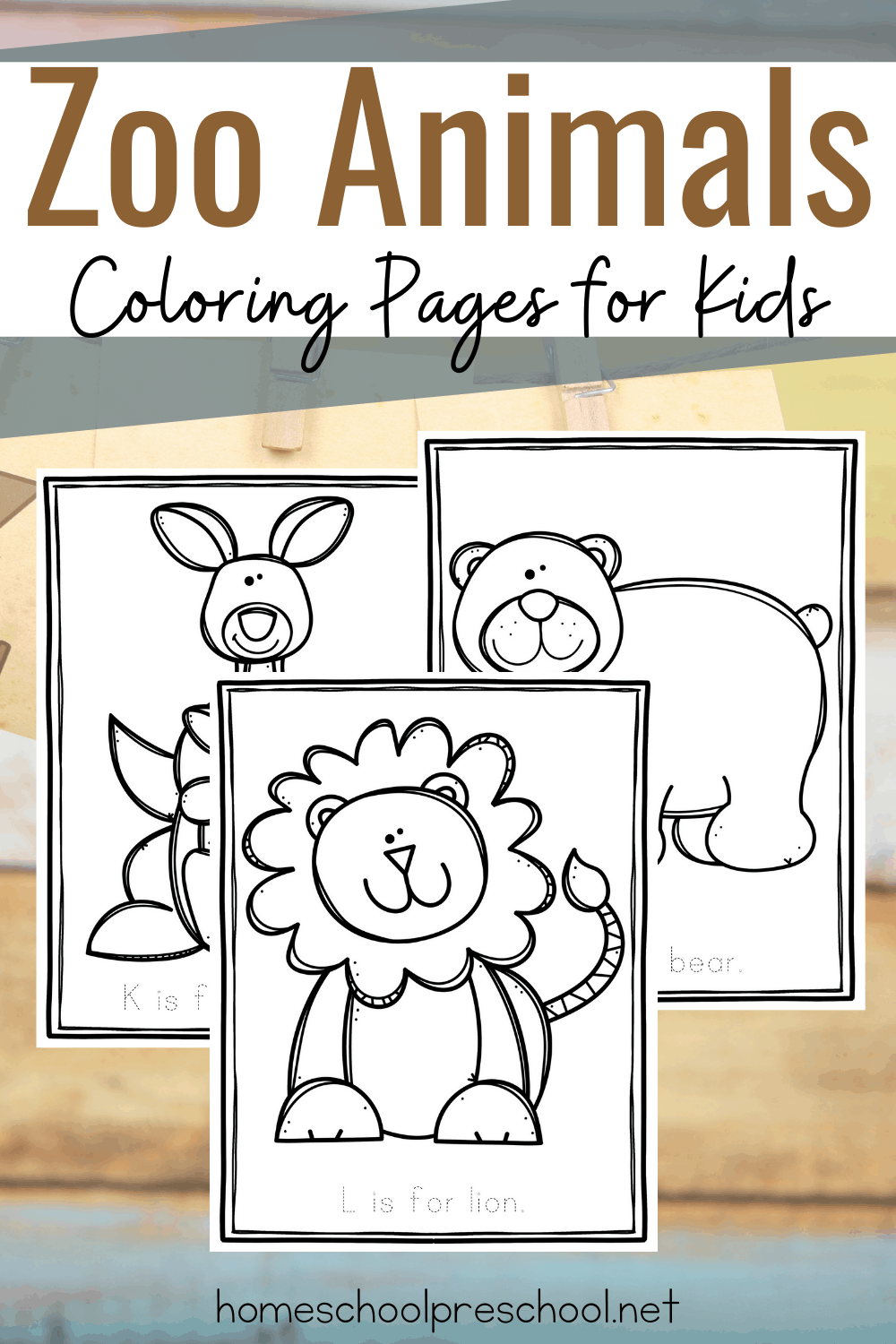 Preschool Coloring Sheet Printable