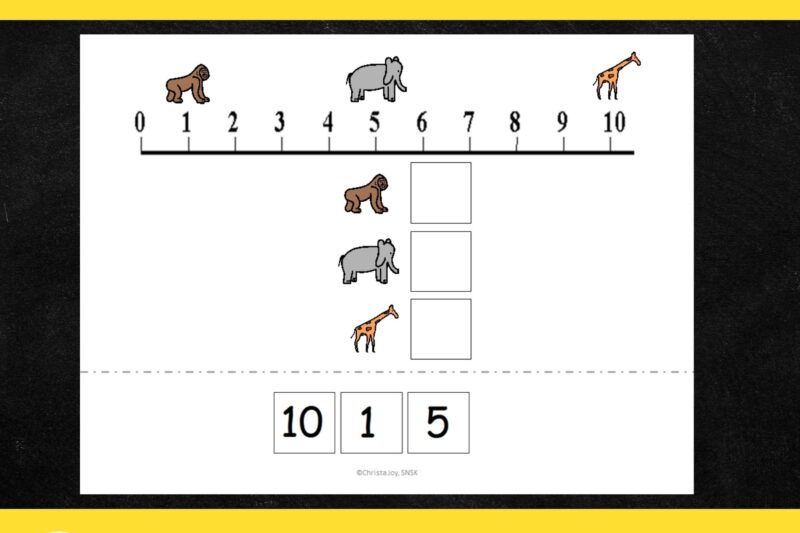 Special Needs Printables For Preschool Children