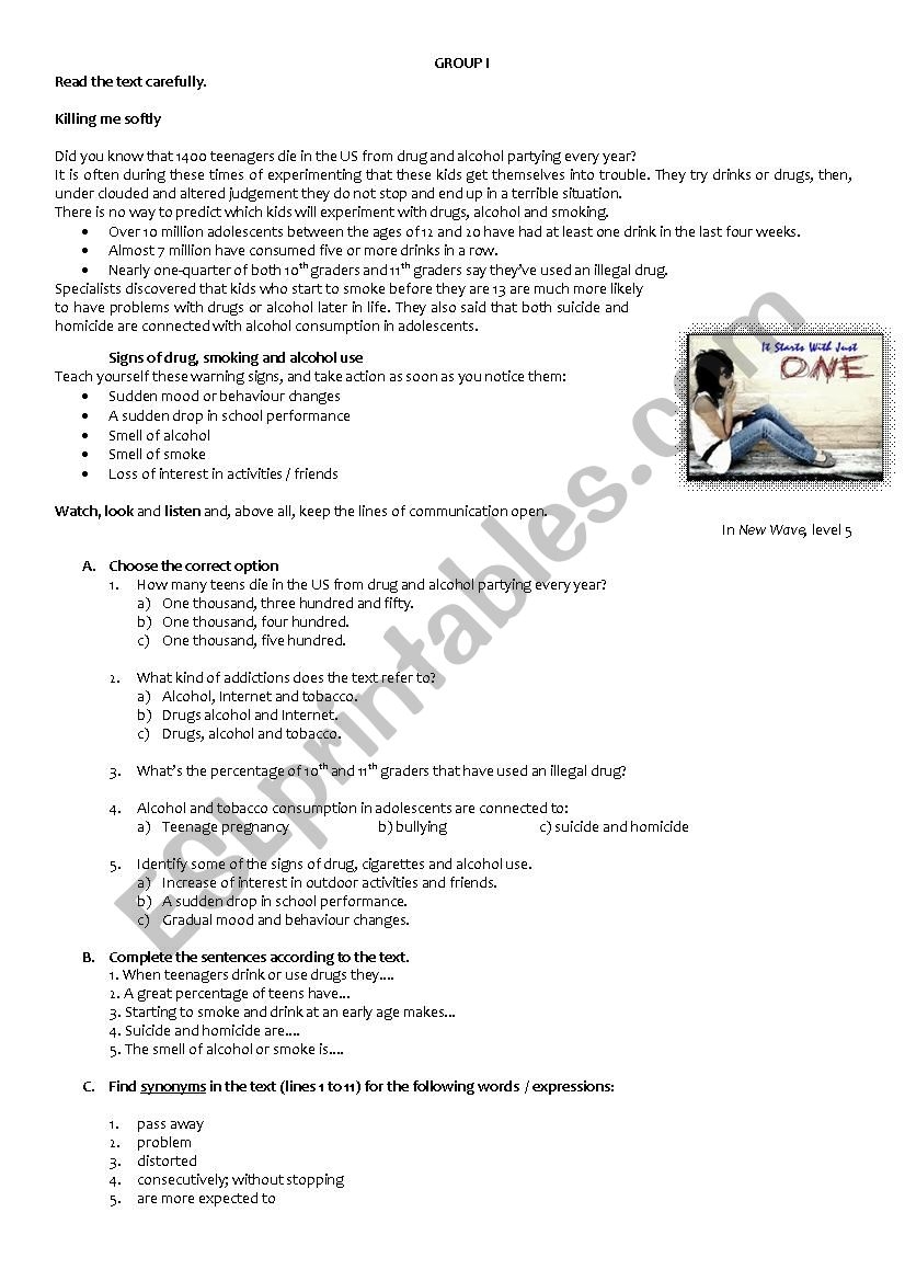 Reading And Writing Comprehension Test 9th Grade ESL Worksheet By RuiJorge Reading And Writing Comprehension Test 9th Grade ESL Worksheet By RuiJorge