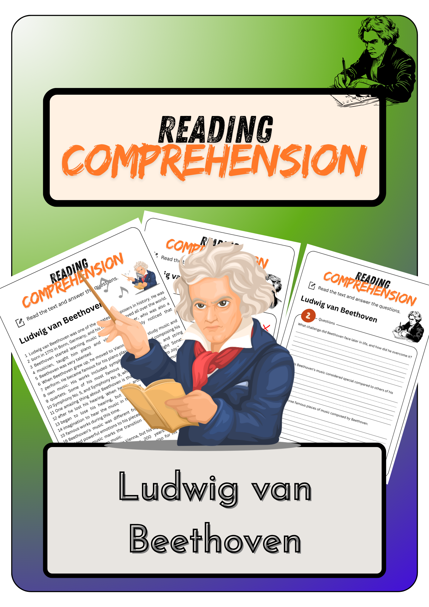 Renaissance Reading Comprehension Worksheets Pdf
