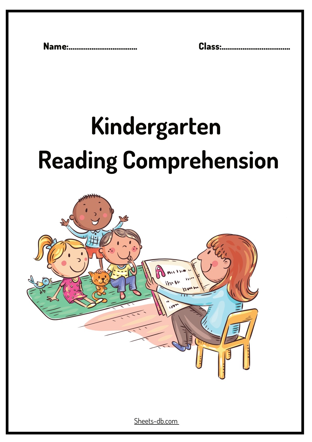 Early Childhood Reading Comprehension Worksheets