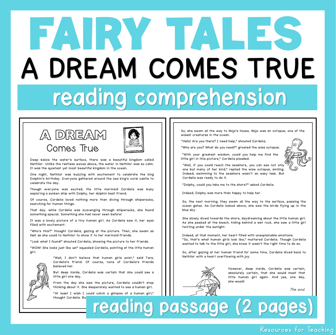 Reading Comprehension Worksheets Fairy Tale 1 Resources For Teaching Australia Reading Comprehension Worksheets Fairy Tale 1 Resources For Teaching Australia