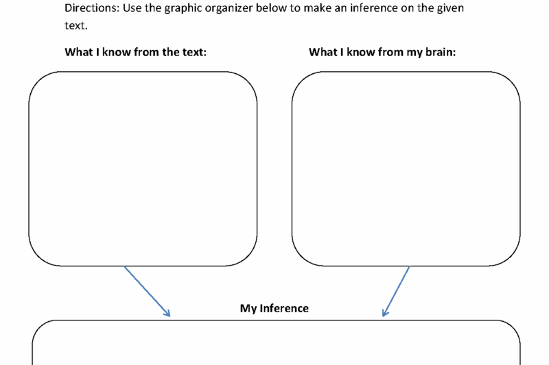 Reading Comprehension Inference Worksheets