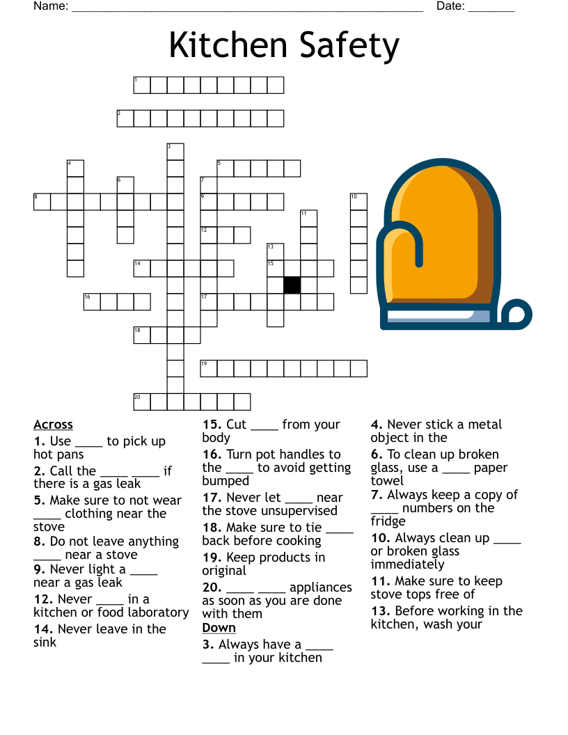 Safety In The Kitchen English ESL Worksheets Pdf U0026 Doc Worksheets Library