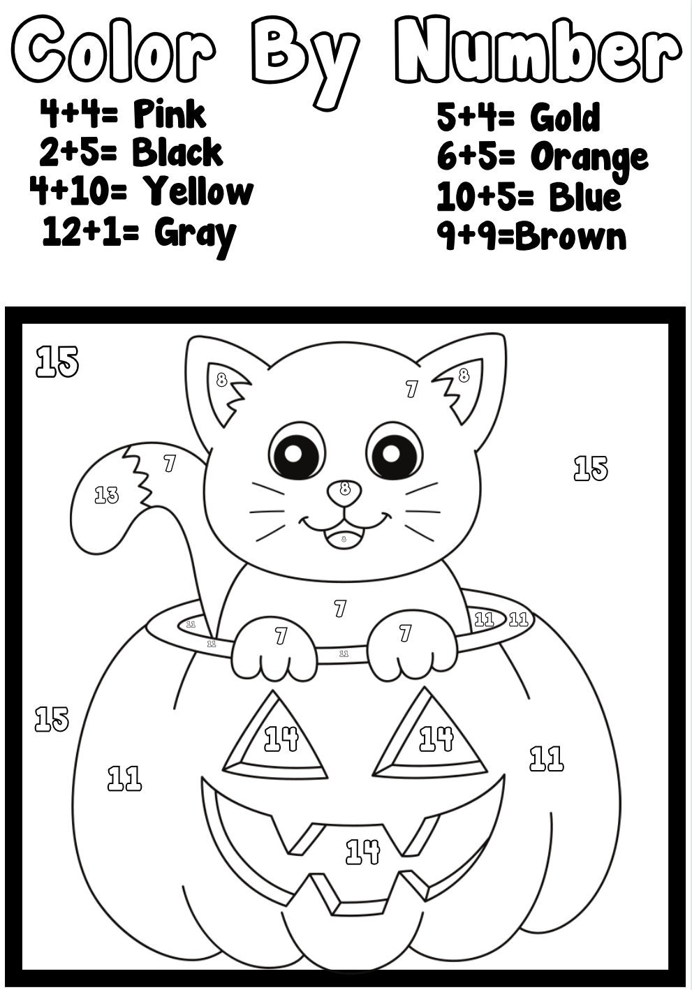 Free Printable First Grade Halloween Worksheets