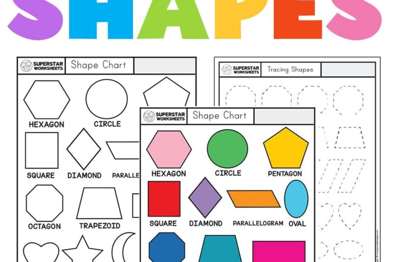 Free Printable Preschool Shape Activities