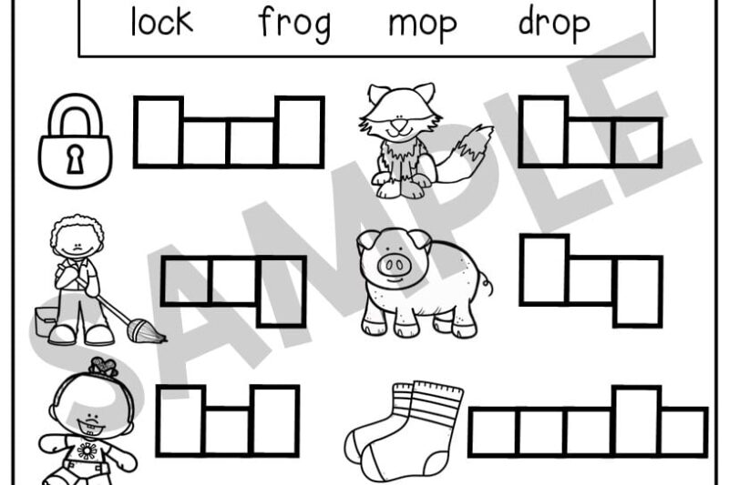 Phonics Worksheet Free Printable Short O